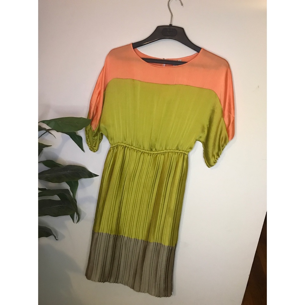 Madison Multi color pleated dress